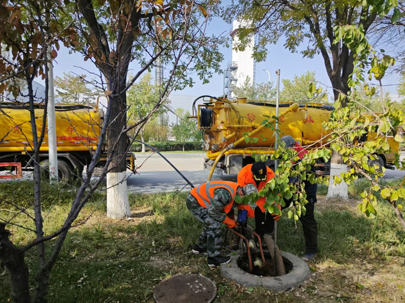 银城厂区管道清洗